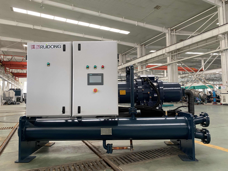 Tek Kompresörlü Endüstriyel Su Soğutmalı Vidalı Su Chiller 200kw-1500kw