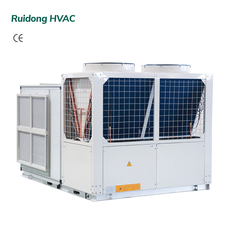  90kW 105kw 120kW Ticari Klima Büyük Alanlar İçin Yüksek Performanslı Çatı Paketlenmiş Ünitesi