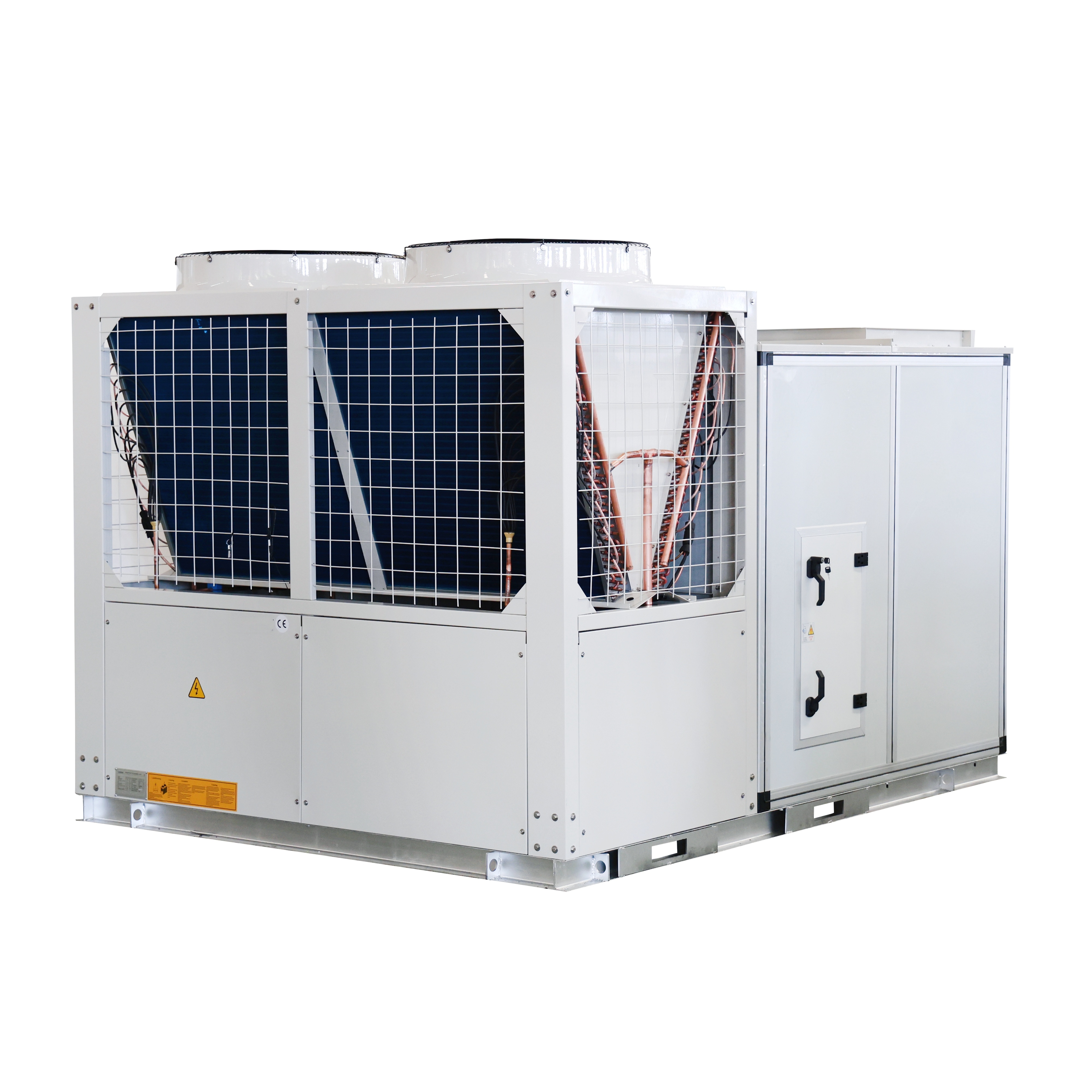  90kW 105kw 120kW Ticari Klima Büyük Alanlar İçin Yüksek Performanslı Çatı Paketlenmiş Ünitesi