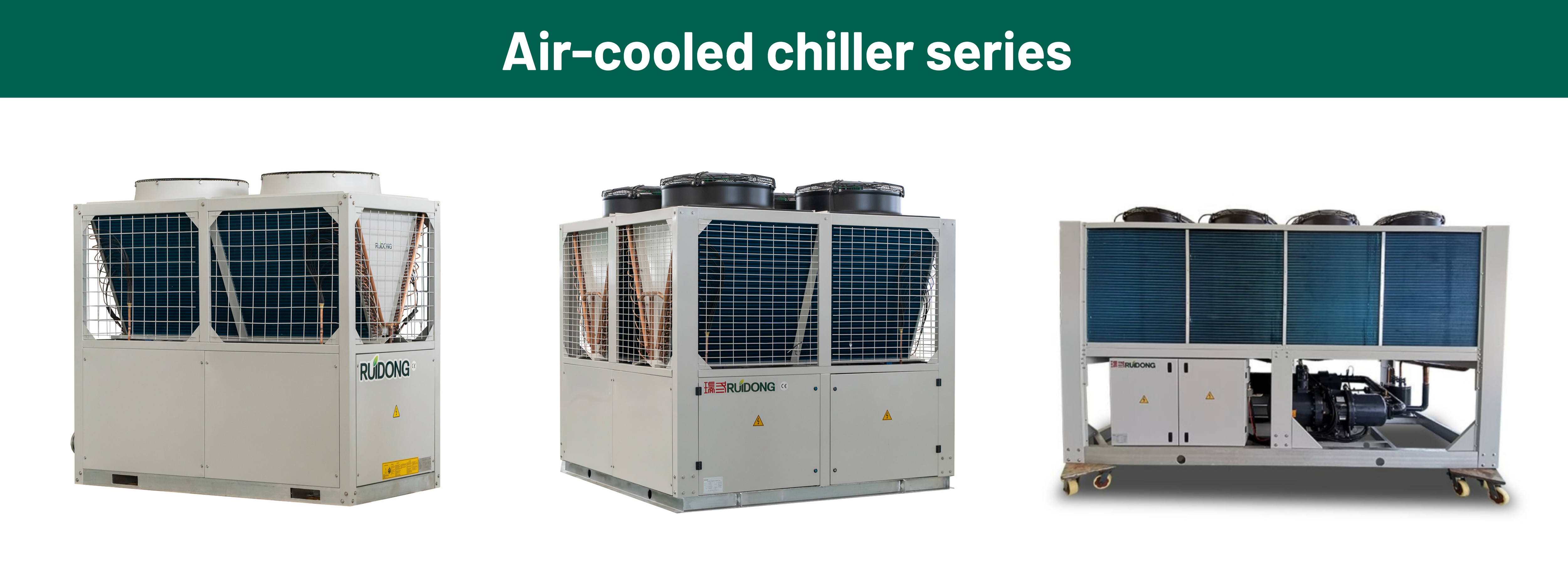 1-Hava soğutmalı chiller serisi