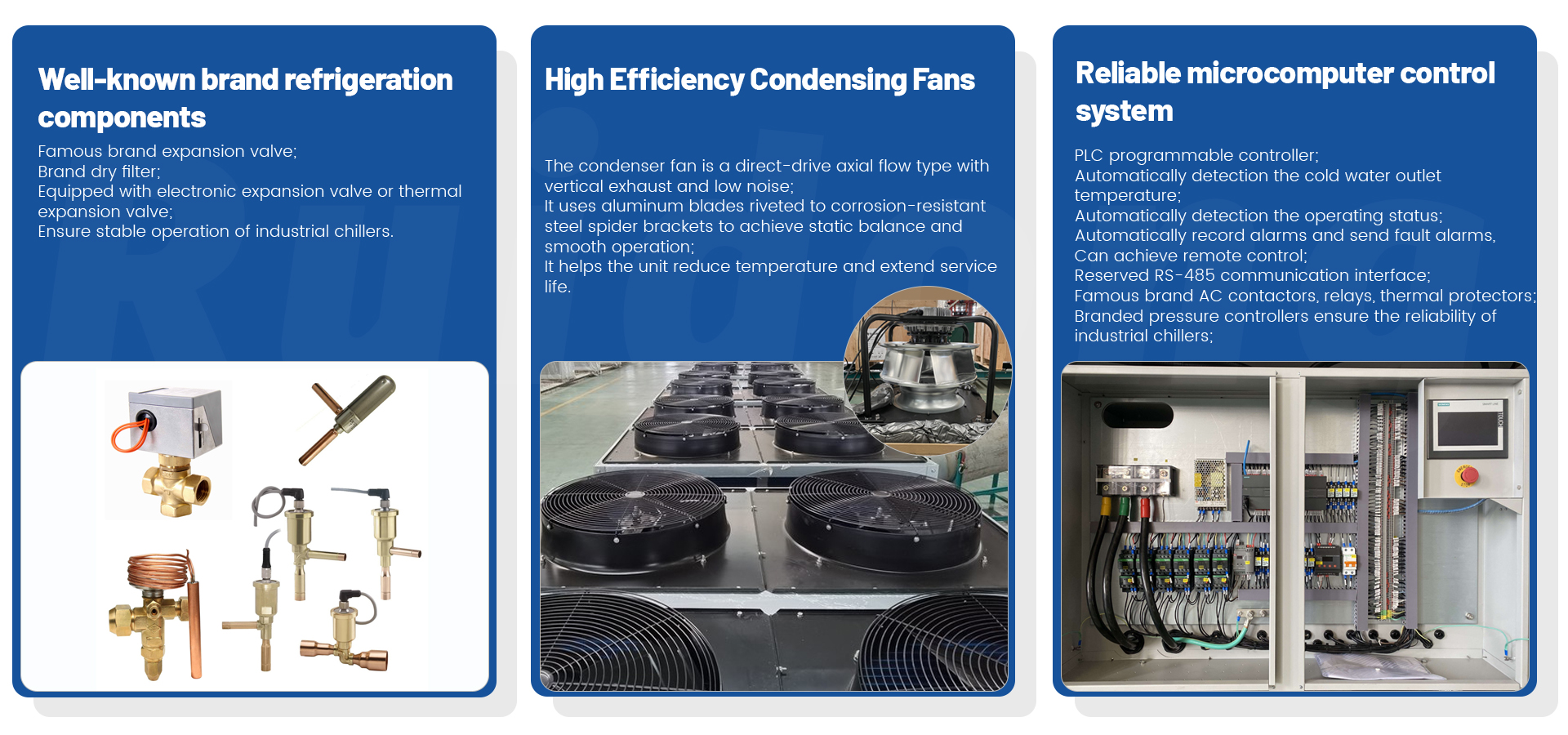 3-hava soğutmalı soğutma grubu aksesuarları
